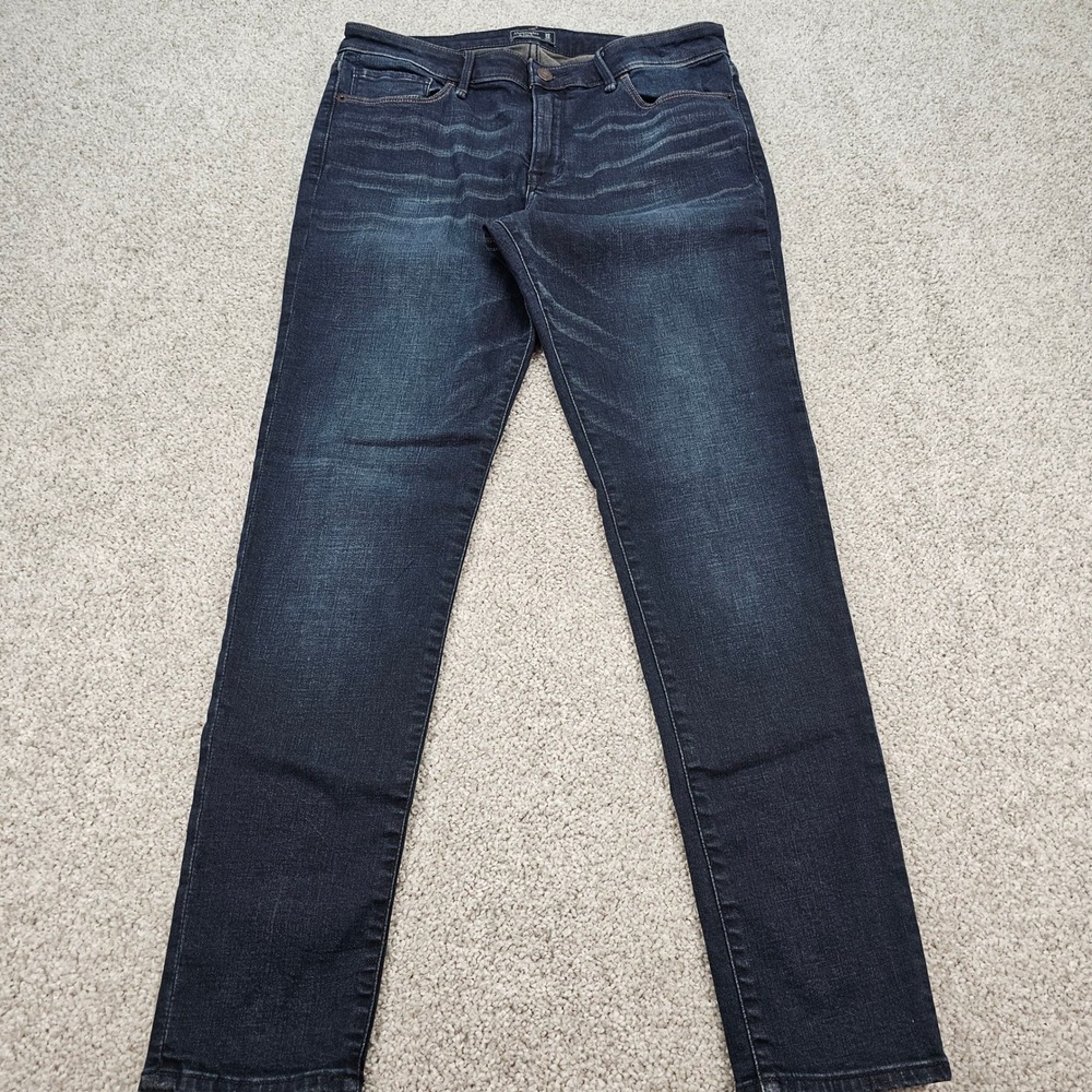 Abercrombie Fitch Women Jeans Dark Wash Slim Fit Size 10 Reg